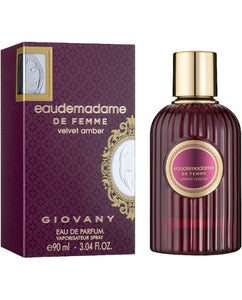 Eaudemadame De Femme Velvet Amber Eau De Parfum 90ml by Fragrance World