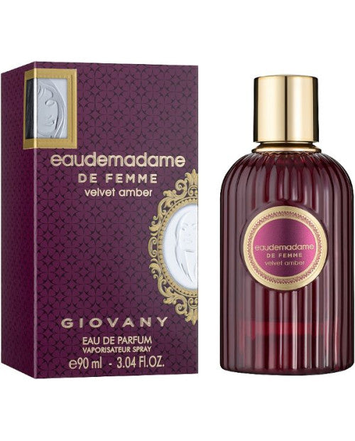 Eaudemadame De Femme Velvet Amber Eau De Parfum 90ml by Fragrance World
