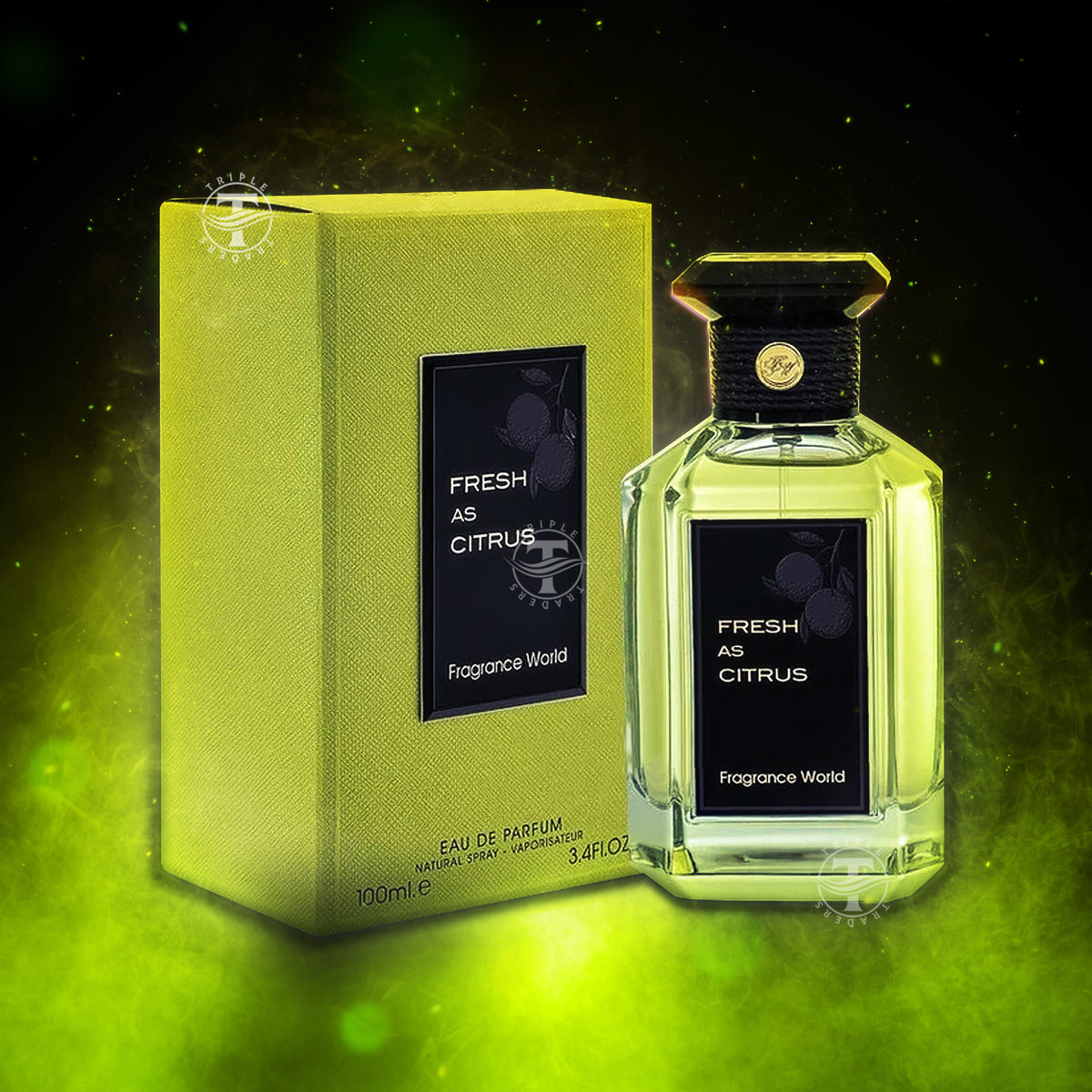 Fresh As Citrus Eau De Parfum By Fragrance World 100ml 3.4 FL OZ ...