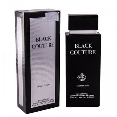 Black Couture Limited Edition Eau De Parfum By Fragrance World 105ml 3.57 fl oz