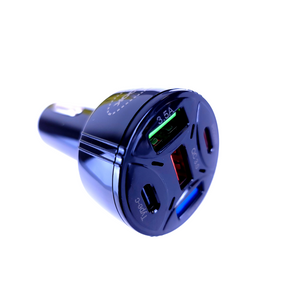 Quick Car Charger 65W USB Smart Output - 5 Ports By Gook - Model G004