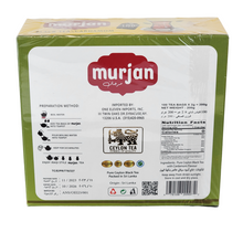 Murjan Black Tea With Cardamom Iraqi Style 100 Tea Bags 7 oz 200 g