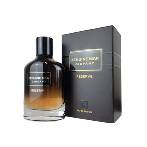 Genuine Man Giovany Reserve Eau De Parfum By Fragrance World 100ml 3.4 FL OZ