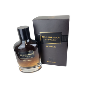 Genuine Man Giovany Reserve Eau De Parfum By Fragrance World 100ml 3.4 FL OZ