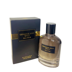 Genuine Man Only Eau Bois Giovany Eau De Parfum By Fragrance World 100ml 3.4 FL OZ