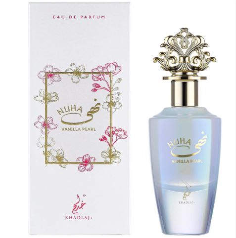 Nuha Vanilla Pearl Eau De Parfum by Khadlaj 85ml 2.87 FL OZ
