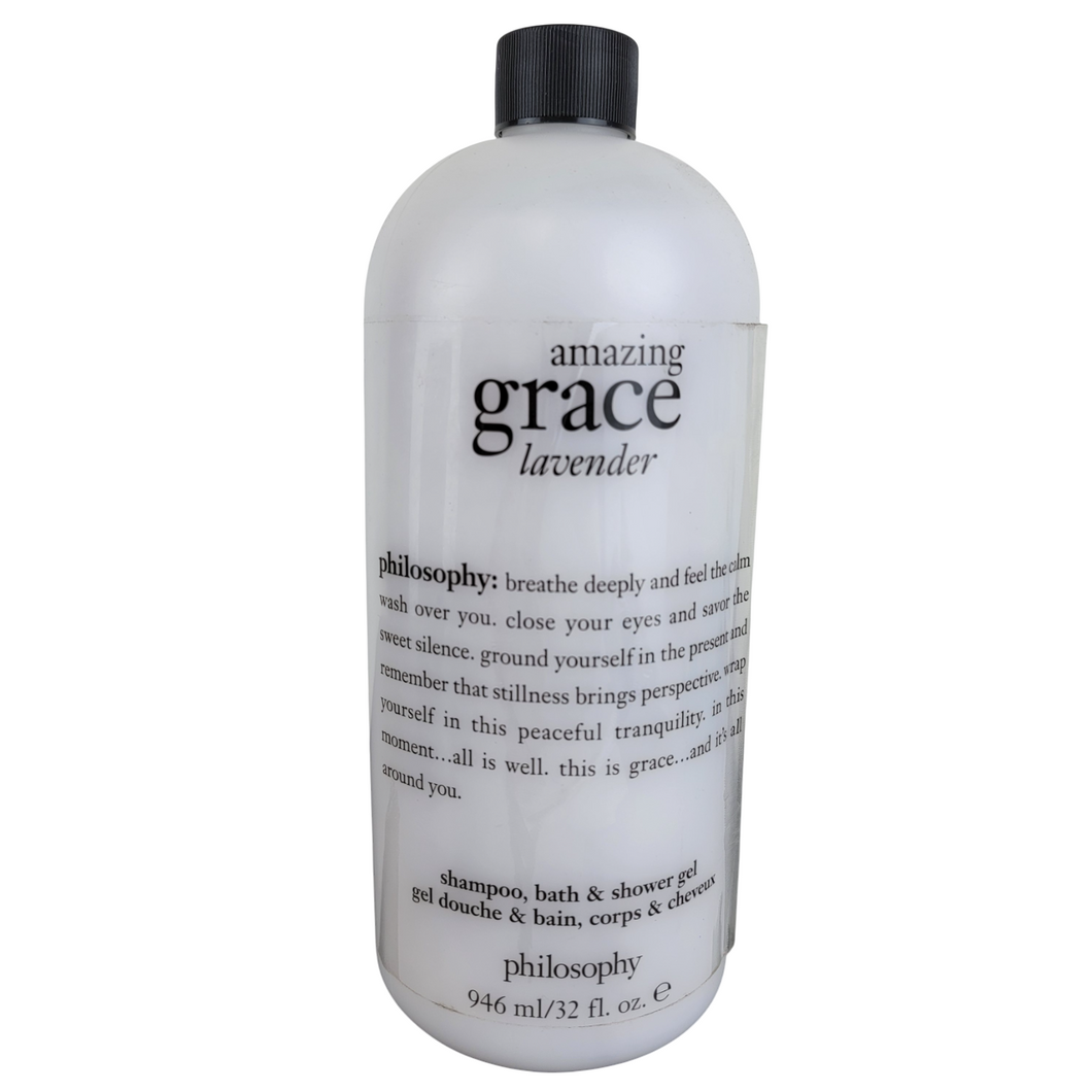 Philosophy Amazing Grace Lavender Shampoo, Bath & Shower Gel 946 ml 32 fl oz