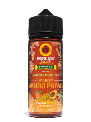 Mighty Mango Papaya Jamaican Black Castor Oil Tropic Isle Living 4 oz