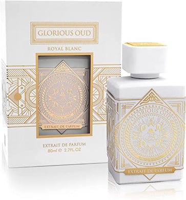 Glorious Oud Royal Blanc Eau De Parfum by FA Paris Fragrance World 80ml 2.7 FL OZ
