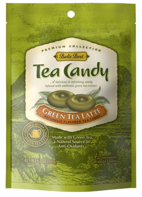 Green Tea Latte Tea Candy By Bali's  Best 42 Pieces Per Bag (Net Wt 5.3 oz 150g)