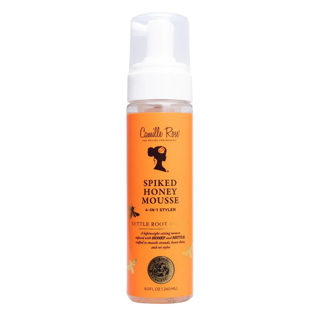 Camille Rose Spiked Honey Mousse 4-in-1 Styler 8 FL OZ (240ml)