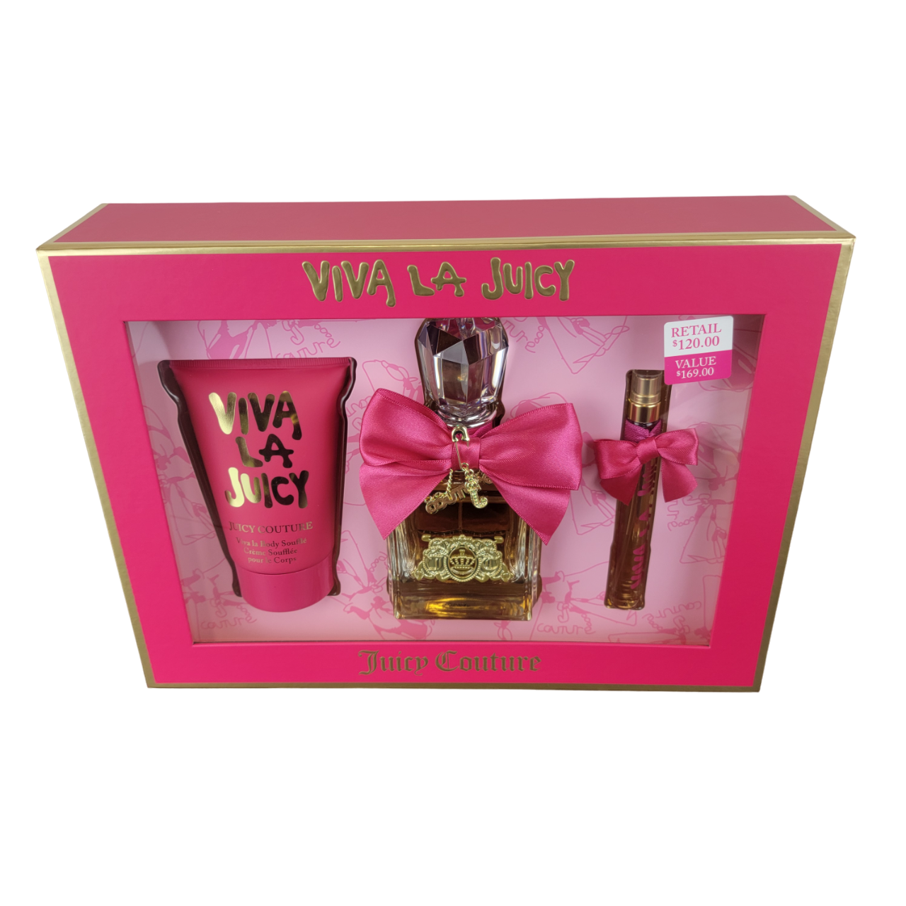 Viva La Juicy 3-Piece Gift Set By Juicy Couture Perfumes & Body