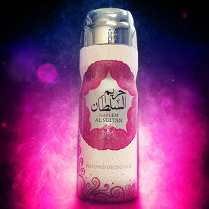 Hareem Al Sultan Perfumed Deodorant Body Spray By Lattafa 200ml 6.67 fl. oz.