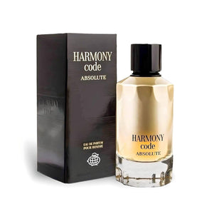 Harmony Code Absolute Eau De Parfum By Fragrance World 100ml 3.4 FL OZ