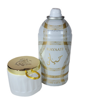 Hayaati Gold Elixir Concentrated Perfumed Spray By Fragrance World 250ml 8.5 fl. oz.