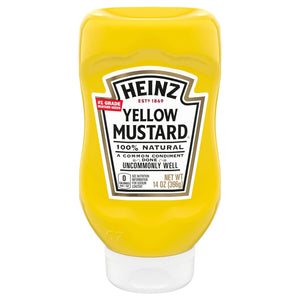 Heinz Yellow Mustard 14oz 100% Natural