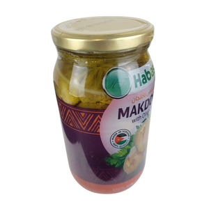 Makdous With Olive Oil Net Weight 1000g By Habash Made In Jordan