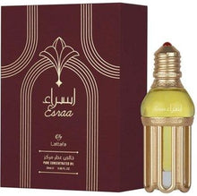 Esraa Pure Concentrated Oil Unisex by Lattafa 20ml/0.65oz