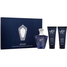 Turathi Blue for Men 3 piece Gift Set by Afnan (3oz EDP, 3.4oz shower gel, 3.4oz after shave)