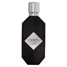 Onyx Silver Eau De Parfum Spray for Men by Khadlaj 100ml/3.4oz
