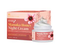 Manuka Honey Night Cream with Argireline, Rosemary, & New Zealand Manuka Honey (50ml)