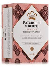 Nubian Heritage Patchouli & Buriti Bar Soap - Toning & Uplifting - 5oz
