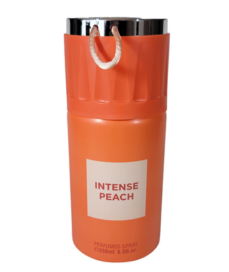 Intense Peach Concentrated Perfumed Spray By Fragrance World 250ml 8.5 fl. oz.