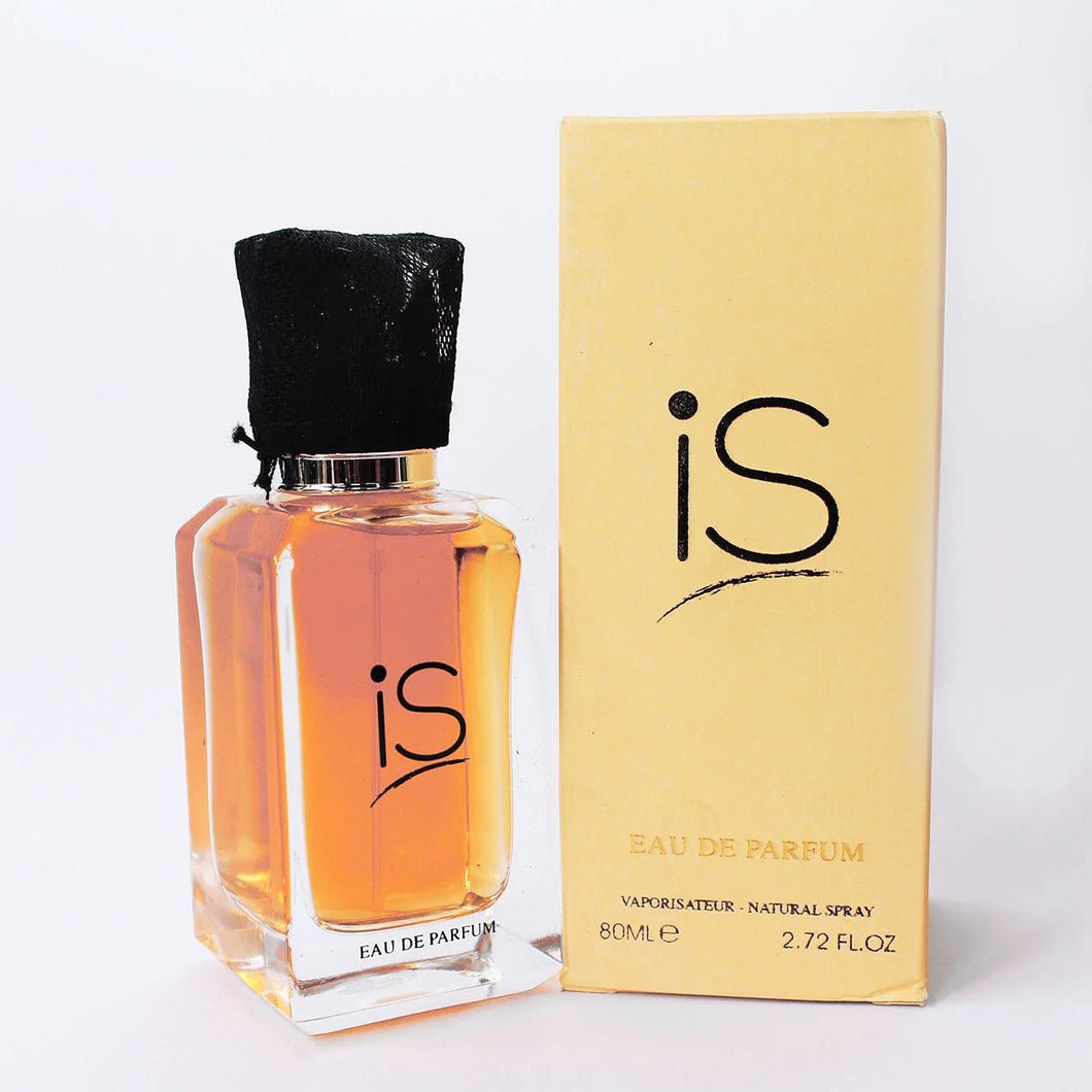 iS By Fragrance World Eau De Parfum 80ml 2.72 FL OZ