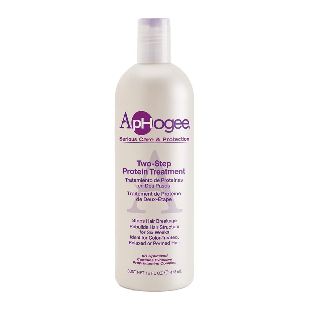 Two-Step Protein Treatment By Aphogee Serious Care & Protection 16 fl oz 473 ml