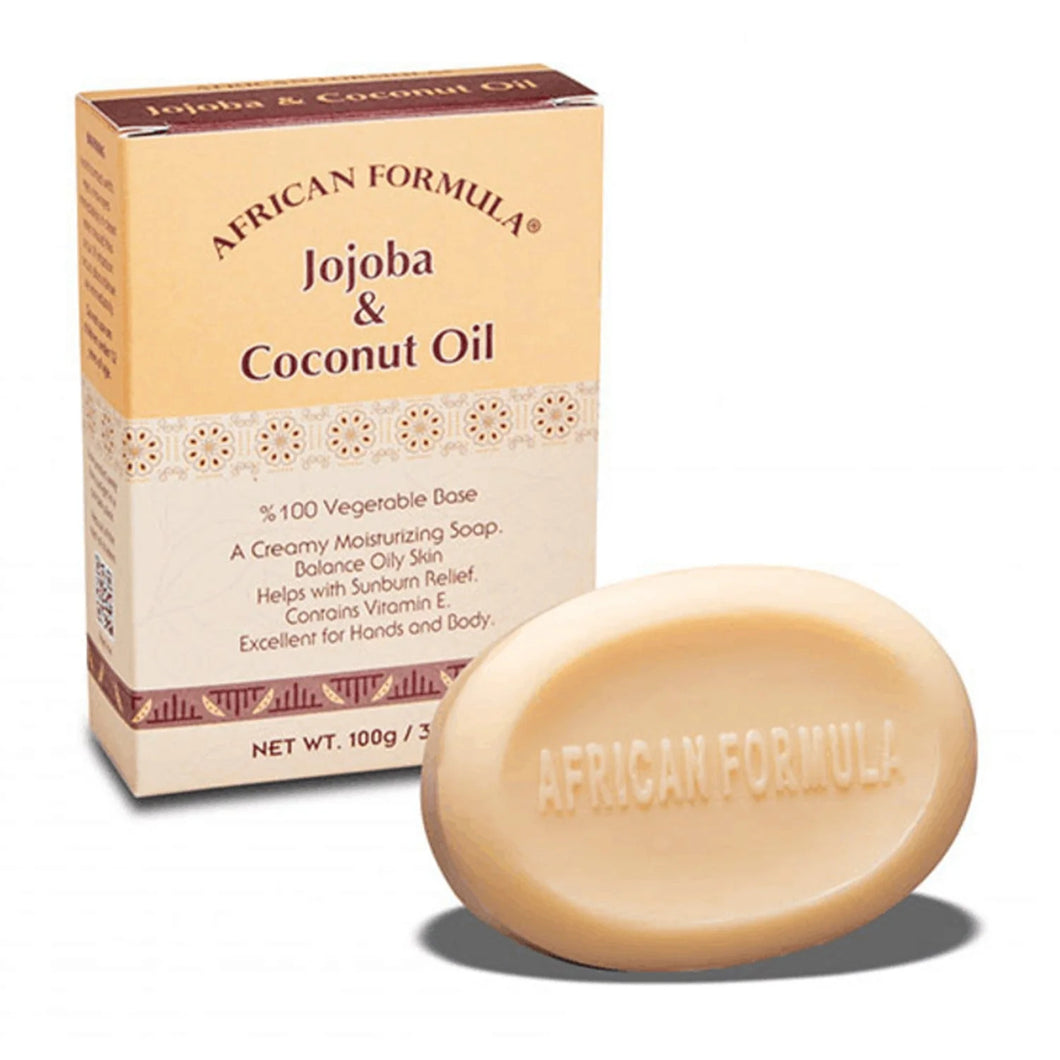 Jojoba & Coconut Oil Bar Soap 3.5 oz By African Formula Made In Jordan