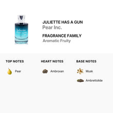 Juliette Has A Gun Pear Inc for Unisex Eau De Parfum Spray 50ml/1.7oz