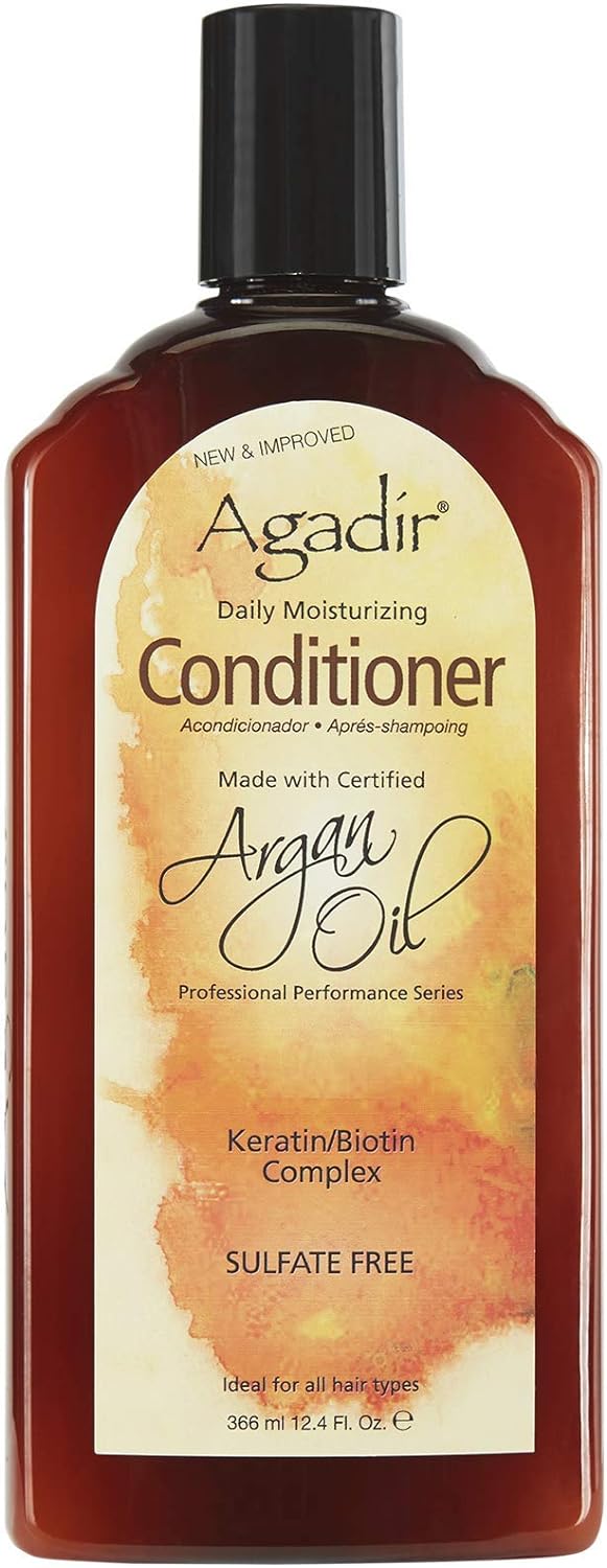 Agadir Daily Moisturizing Conditioner With Argan Oil 366ml 12.4 fl oz