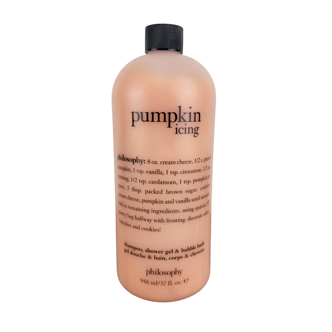 Philosophy Pumpkin Icing Shampoo, Bath & Shower Gel 946 ml 32 fl oz