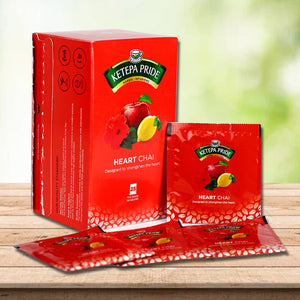 Ketepa Tea - Heart Chai - Designed To Strengthen Your Heart - 25 tea bags Net Weight 50g