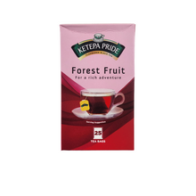 Ketepa Tea - Forest Fruit Flavoured Tea - 25 tea bags Net Weight 50g