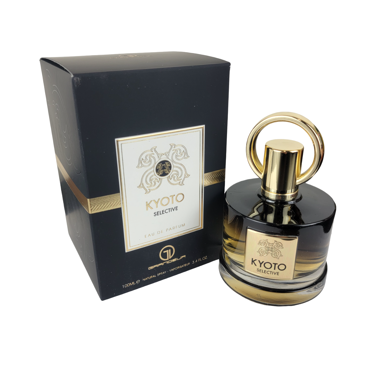 Kyoto Selective Eau De Parfum By Grandeur Elite 100ml 3.4 FL OZ Kyoto Selective Eau De Parfum By Grandeur Elite 100ml 3.4 FL OZ
