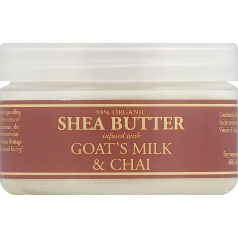 Nubian Heritage Shea Butter, Infused with Goat's Milk & Chai 4oz