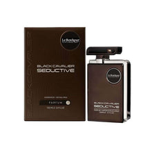 Black Cavalier Seductive for Men Parfum Spray by Le Bonheur Perfumes 100ml/3.4oz
