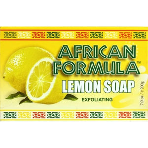 Exfoliating Lemon Soap Bar 7 oz By African Formula Made In Jordan