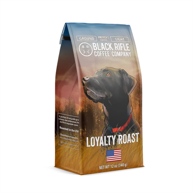 Loyalty Roast Light Ground Coffee By Black Rifle Coffee Company 12 oz ...
