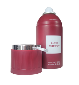 Lush Cherry Concentrated Perfumed Spray By Fragrance World 250ml Lush Cherry Concentrated Perfumed Spray By Fragrance World 250ml
