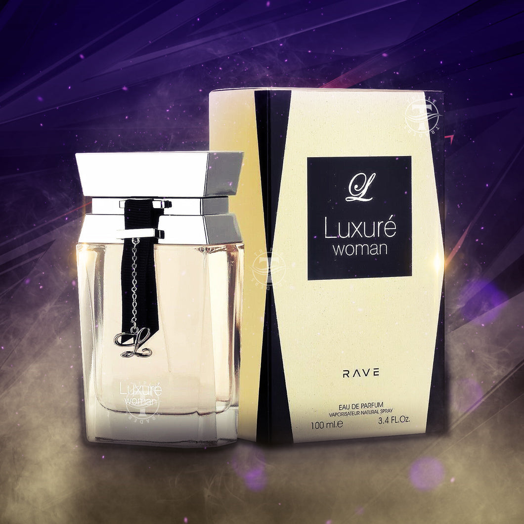 Luxure Woman Eau De Parfum - RAVE - By Lattafa - 3.4 fl oz 100ml