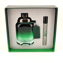 Coach Green Men's 2 pc Set 2oz EDT, 0.25oz travel spray