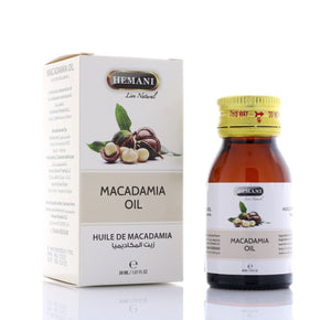 Hemani Live Natural - Macadamia Oil - 30ml