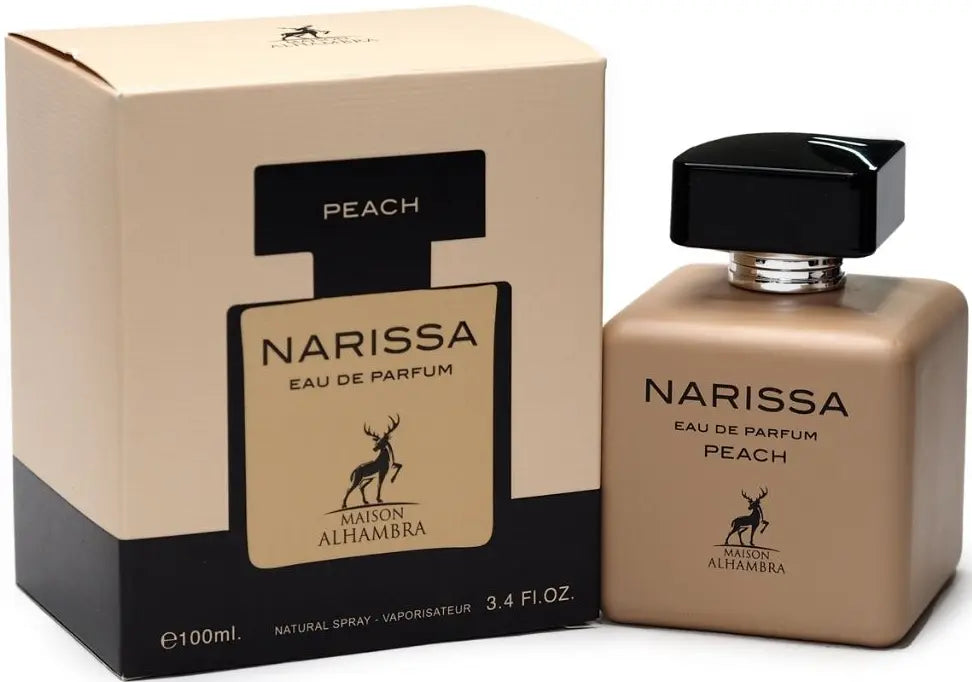 Narissa Peach Eau De Parfum by Maison Alhambra 100ml 3.4 FL OZ