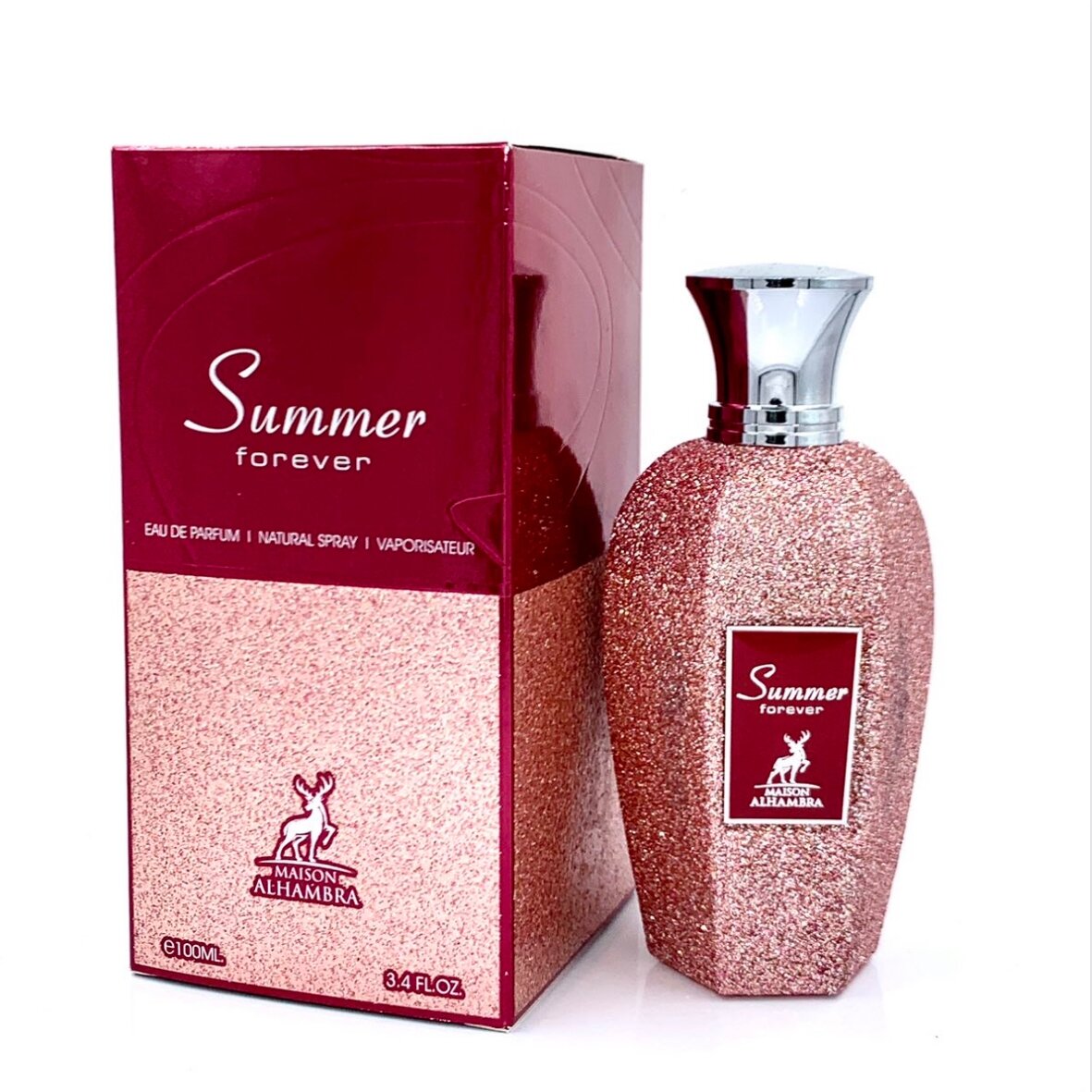 香水(女性用) Summer Forever Eau de Parfum 100ml Summer Forever Eau De Parfum Maison Alhambra 100ml 3.4 Fl Oz