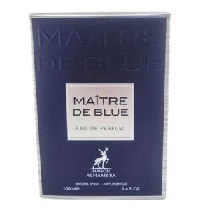 Maitre De Blue Eau De Parfum by Maison Alhambra 100ml 3.4 FL OZ