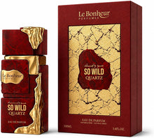 So Wild Quartz for Unisex Eau De Parfum Spray by Le Bonheur Perfumes 100ml/3.4oz