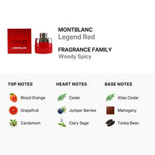 Mont Blanc Legend Red for Men Eau De Parfum Spray 30ml/1.0oz