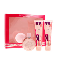 Ariana Grande Sweet Like Candy 3pc Set 3.4oz EDP + 3.4oz Shower Gel + 3.4oz Body Souffle